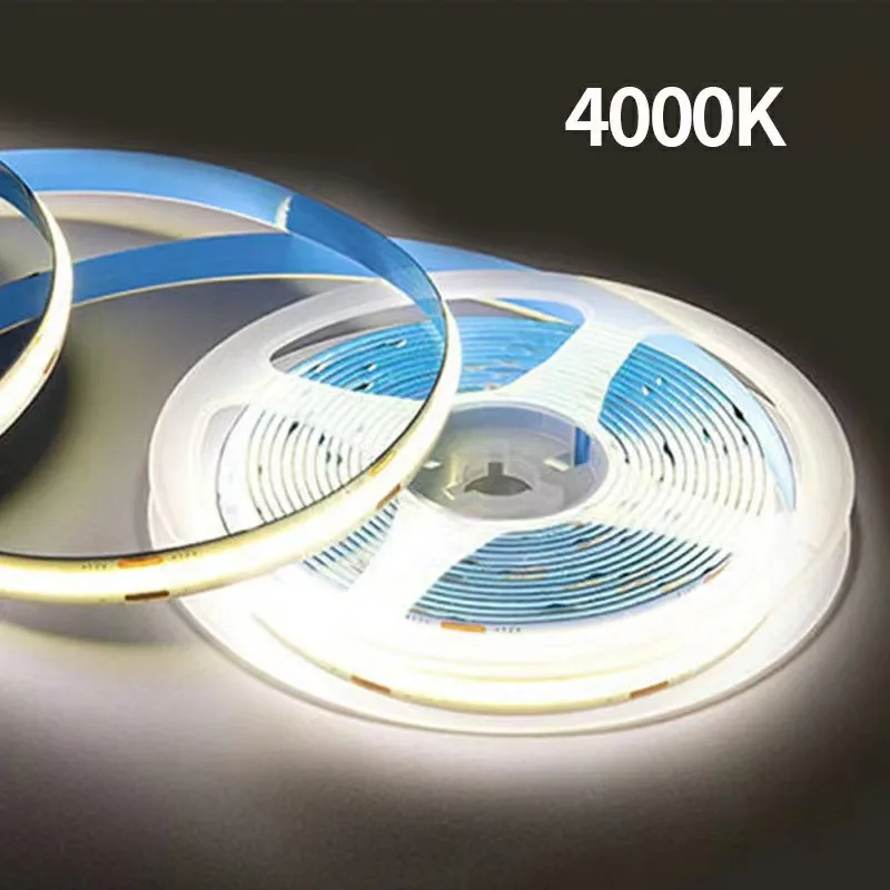 Гибкая и гибкая светодиодная лента FCB Free cob light 10 м 3000 + 6500K Cct Cob
