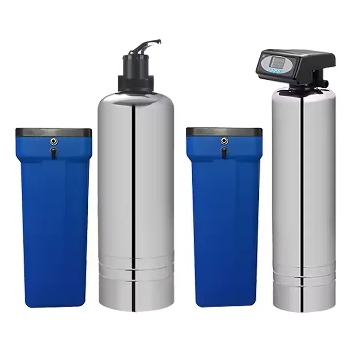 2000L/H Stainless Steel Household Brine Tank Ion Exchange Manual Water Filter Water Softener For Reduce Hardness