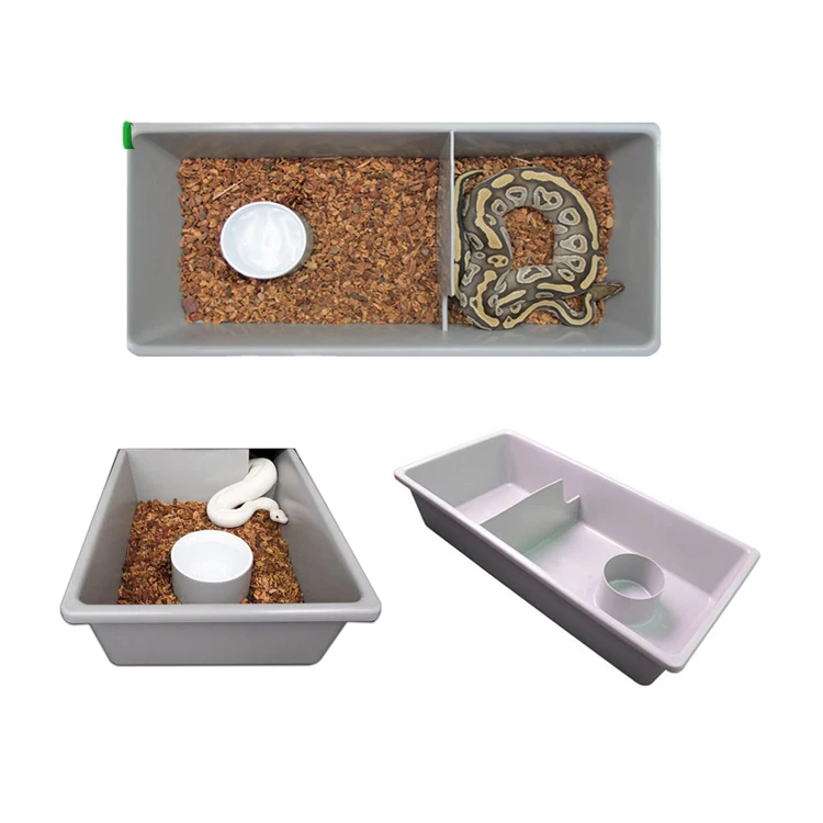 Custom High Quality ABS Vacuum Forming Products Snake Tups Thermoforming Reptile Displays