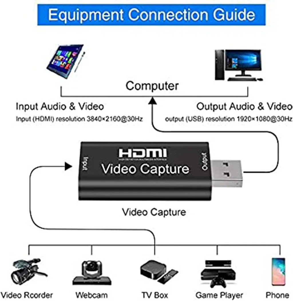 Лидер продаж портативная Карта видеозахвата 4k usb hd видеозахват для компьютерного переключателя живых
