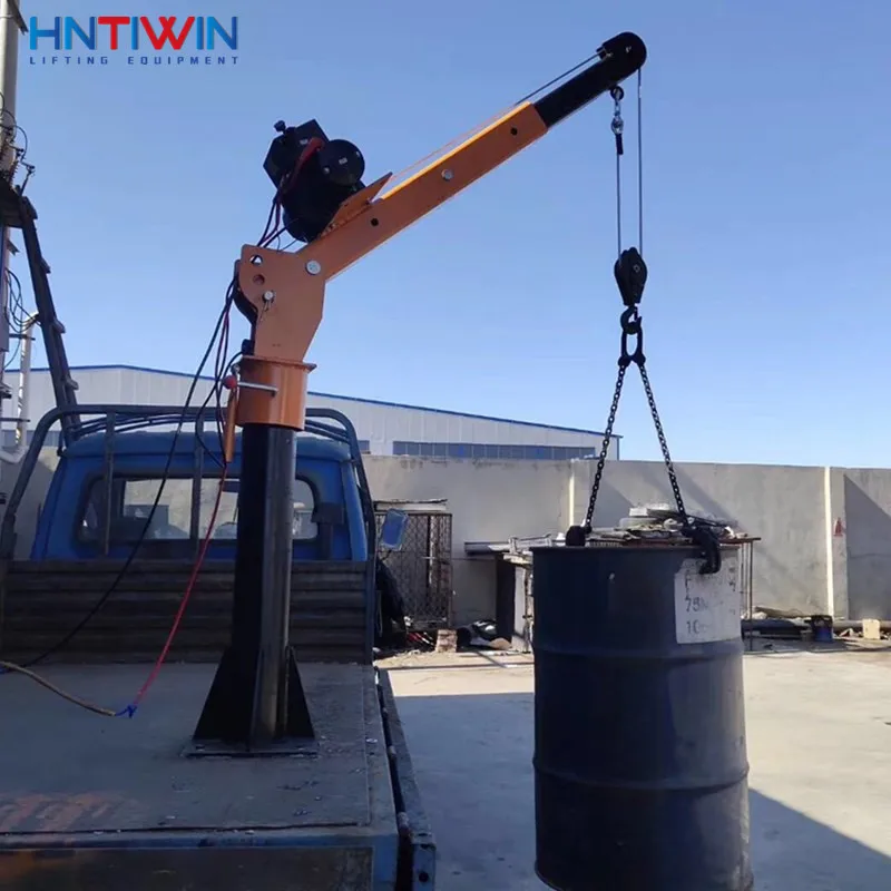 CE High Quality Factory Price 500kg 1000kg Mini Small Vehicle Mounted