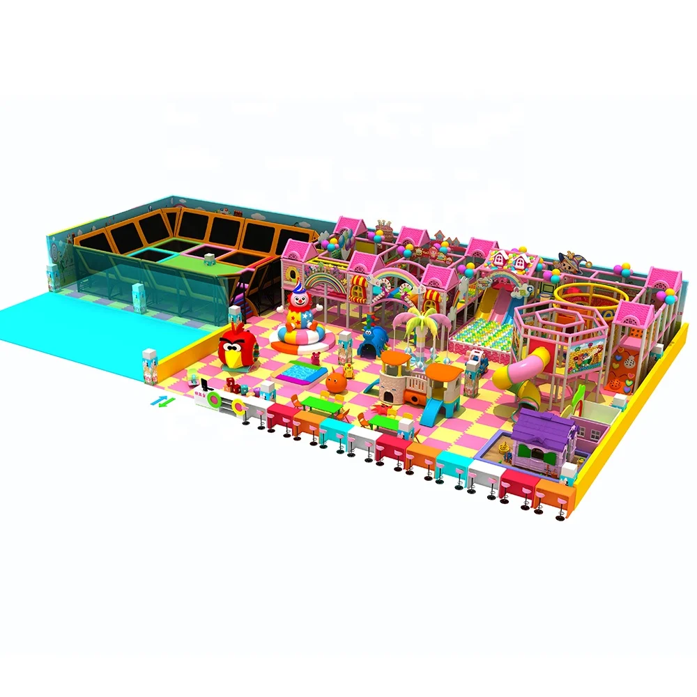 2020 New Design indoor water park kids play house indoor play structure for sale