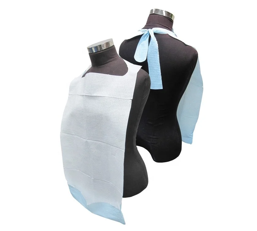 Custom Large Size Disposable Waterproof Adult Bib