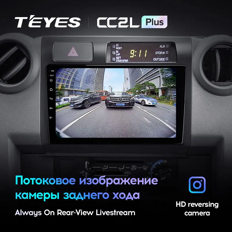 
TEYES CC2L PLUS For Toyota Land Cruiser LC 70 Series 2007 - 2020 radio car stereo DVD Player Car audio player 2 din 2din DVD 