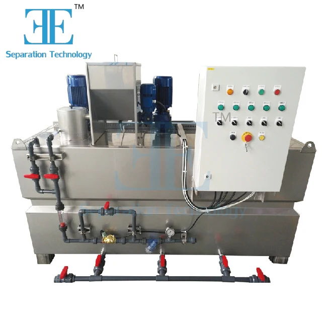 PAM (polyacrylamide) Powder Feeding Polymer Dosing System Automatic Wastewater Process for Wastewater Treatment Polymer Machine