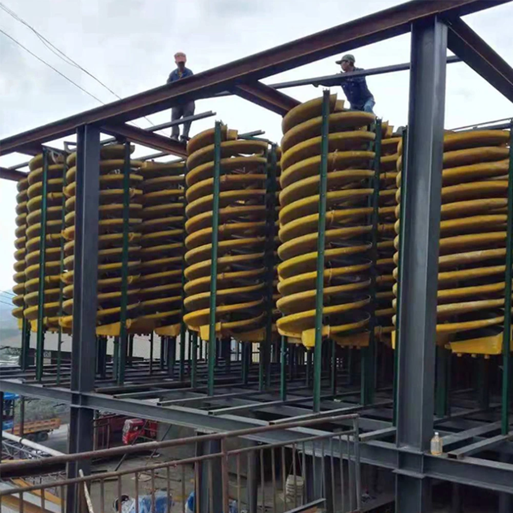 Spiral Chute For Ore Chromite spiral Chute For Mining ore Separator