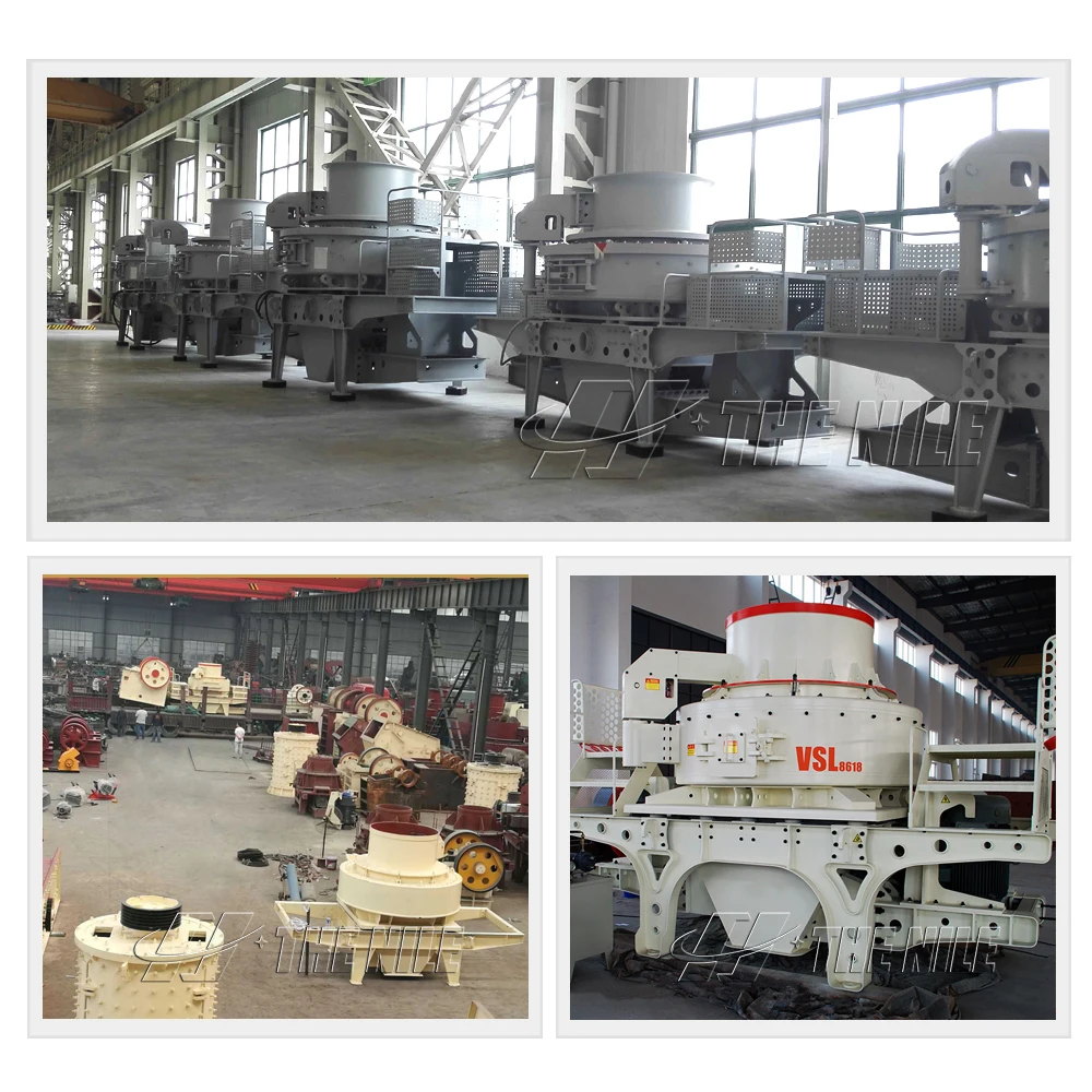VSI  sand making machine Vertical Shaft Gravel Granite sand  making price