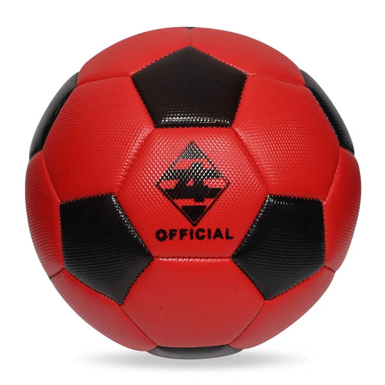 Diamond grain process material Custom soccer balls size 5 4 3 football best price soccer balls