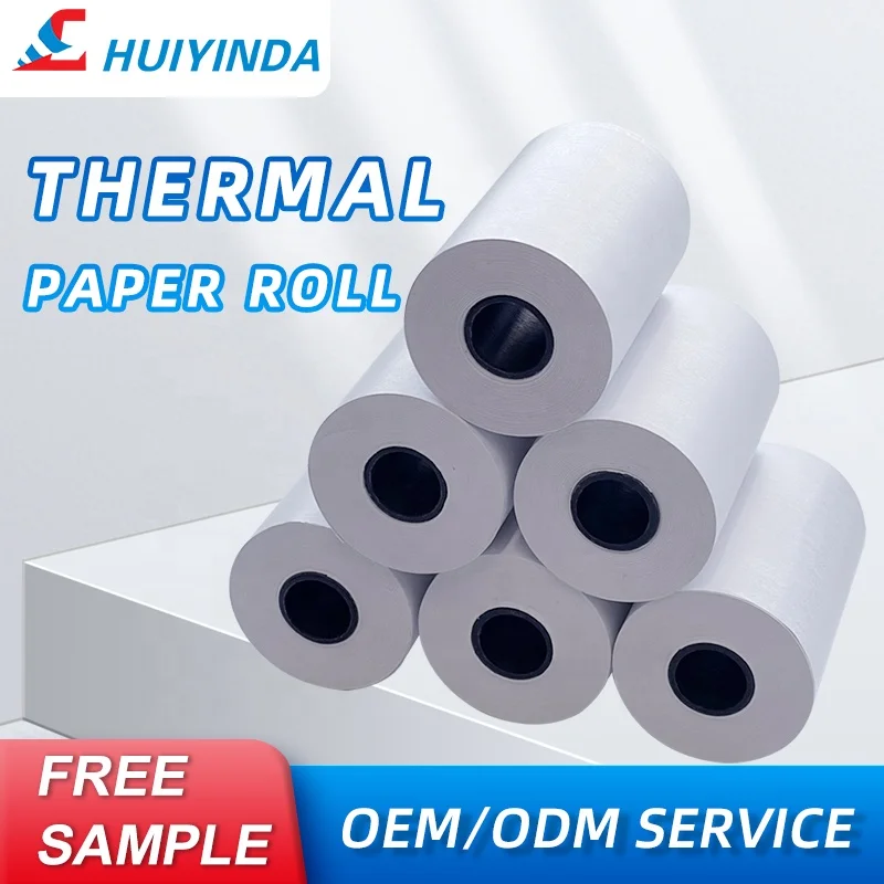 Factory Direct Thermal Fax Paper Pos Paper Roll Cash Register 57x40 80x80 Thermal Paper Roll