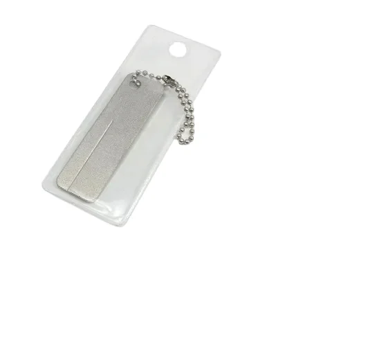 Diamond outdoor stone knife camp gear sharpener pocket multi multitool sharpen hook mini hunt