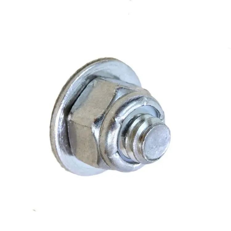 
High strength DIN 985 prevailing torque type hexagon lock nuts with non metallic nylon insert ready in stock 
