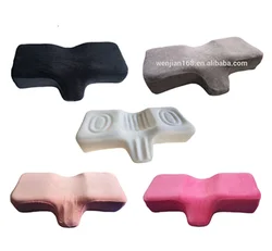 Eyelash Extension Memory Foam Pillow for Beauty Salon Neck Cervical Supporting Pillow With Removable Soft Cover