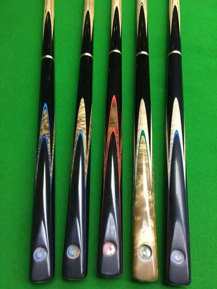 8.0mm ebony wood handmade snooker cue