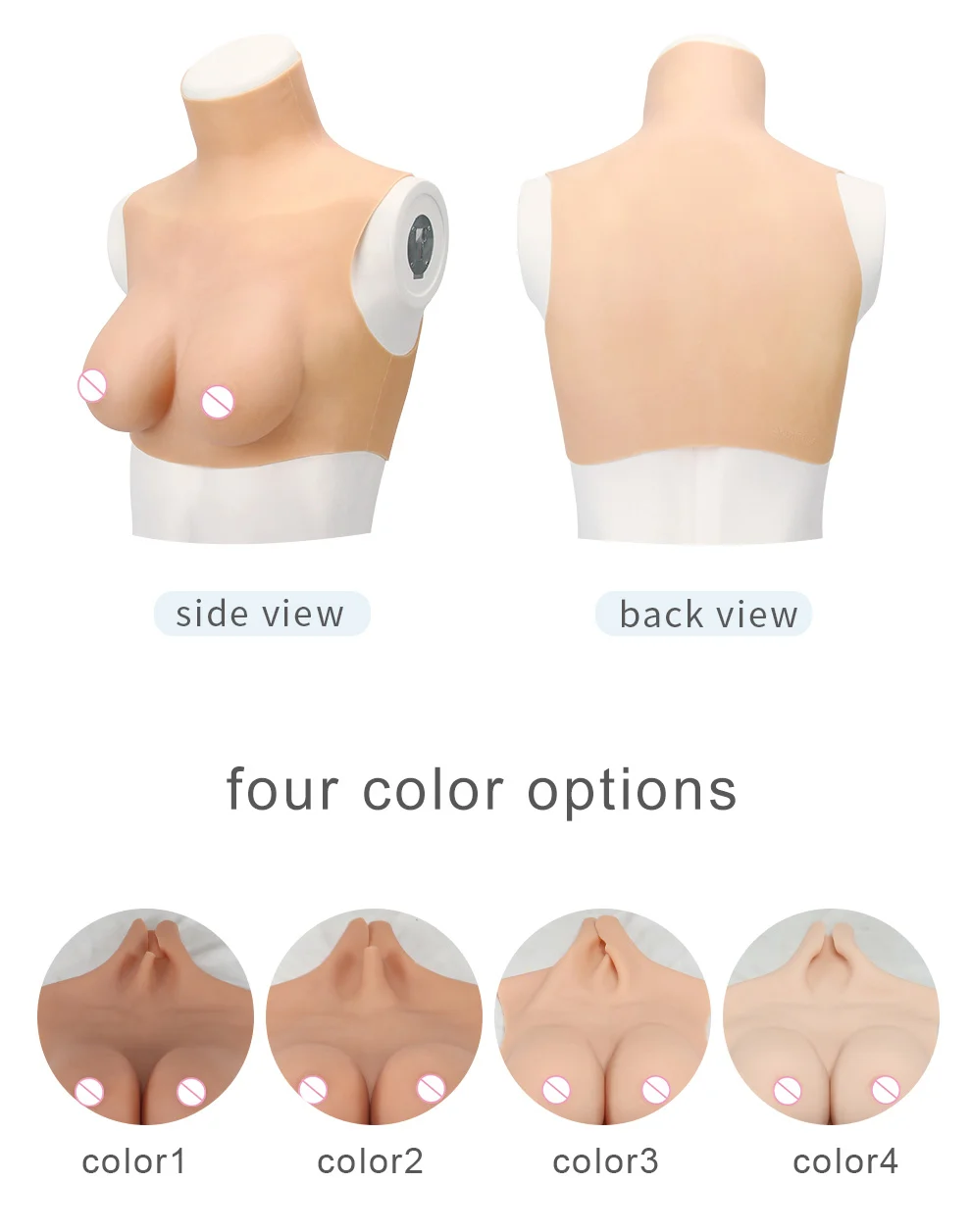 Rabbit Silicone Breast Tape Bra Sticky Instant Lift Protesis Mamaria Form Prosthetic Plate Realista Crossdress