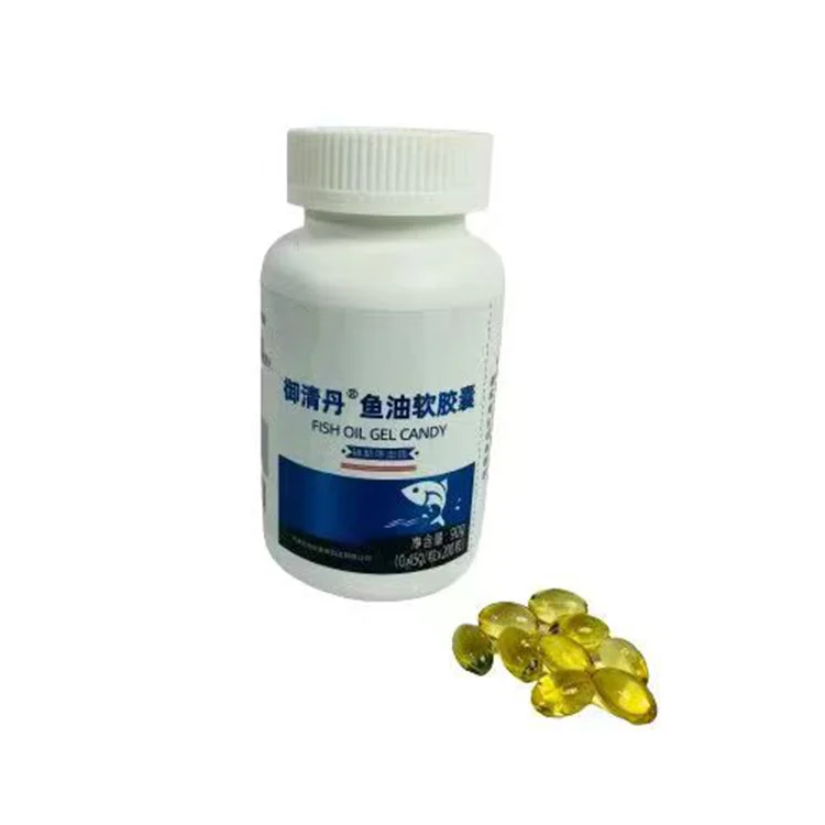 Nutritional Supplements Regulating Blood Lipids Soft Deep Sea Fish Oil Capsules