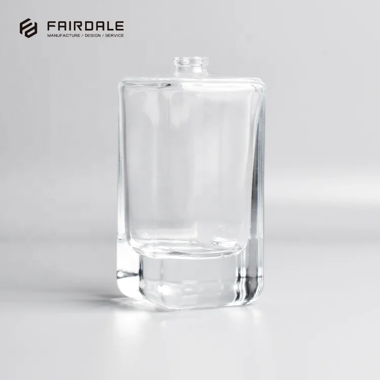 Competitive Price Wholesale Cosmetic Packaging Clear Empty Glass Perfume Bottle