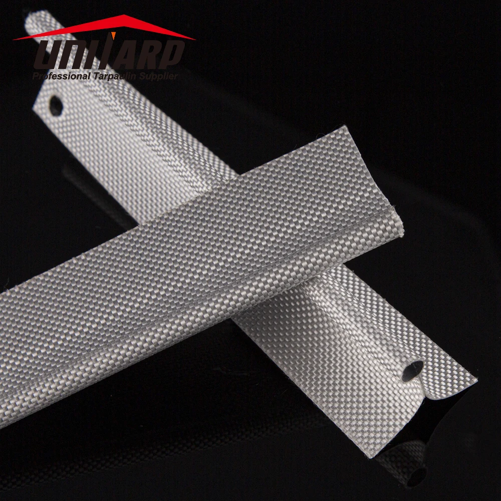 7-15mm Diameter 750gsm Awning Tent Accessories Double Core PVC Plastic Keder with Double Flaps