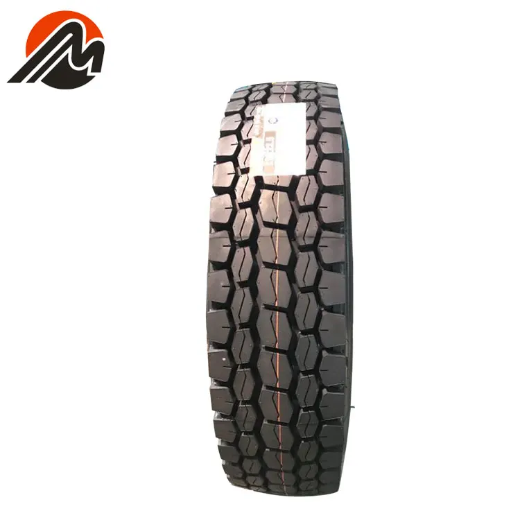 Low profile truck tire 295 75 22.5 11 22.5 16 ply