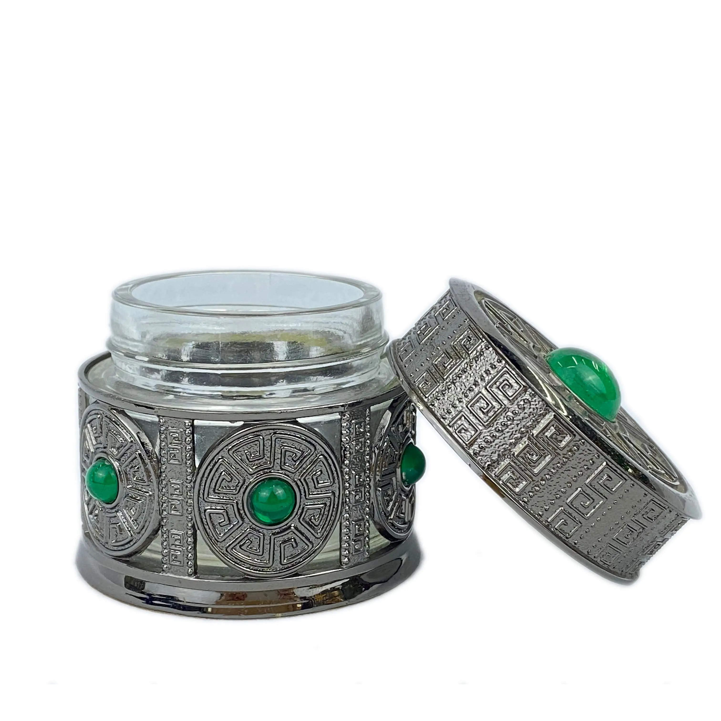 100ML 200ml 300ml luxury glass jar for saffron storage and food canning