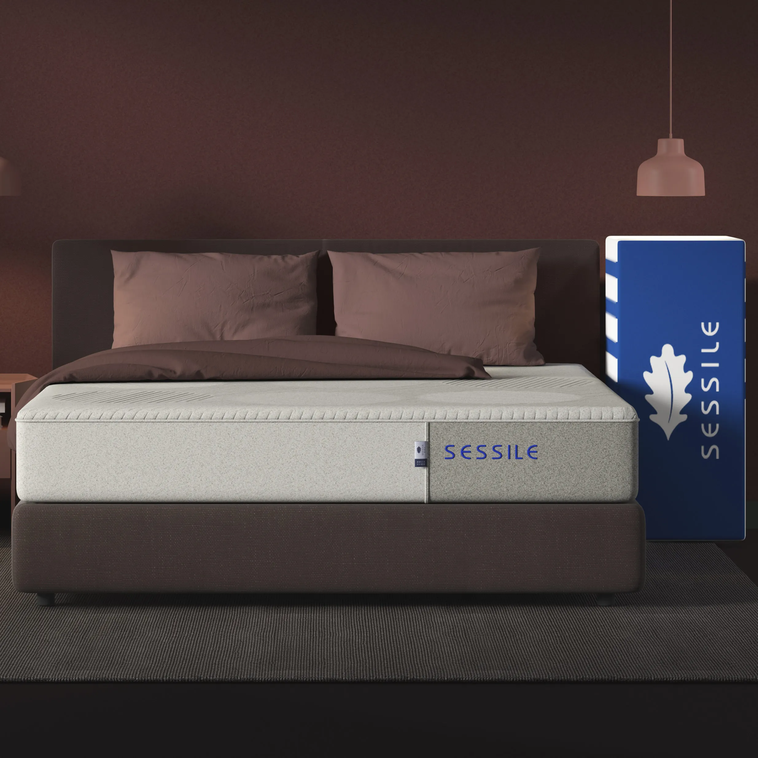 Factory Direct 14 Inch Double King Size 9 Zone Pocket  Latex And Memory Foam Hypo-allergenic Knitted Mattress Fabric