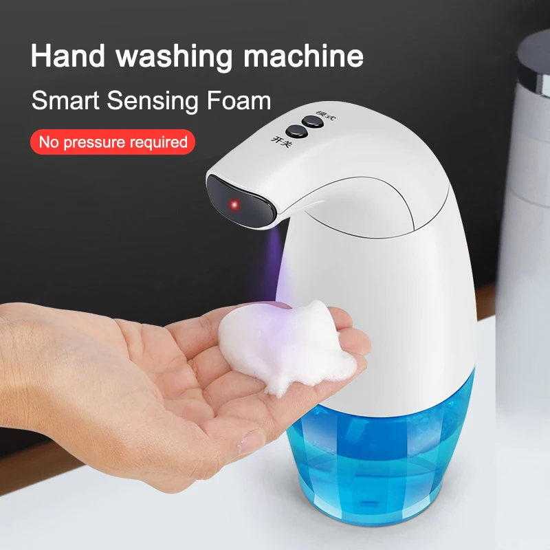 bathroom set sensor foam touchless auto with visible bottle foaming hand liquid dispensers automatic soap dispenser