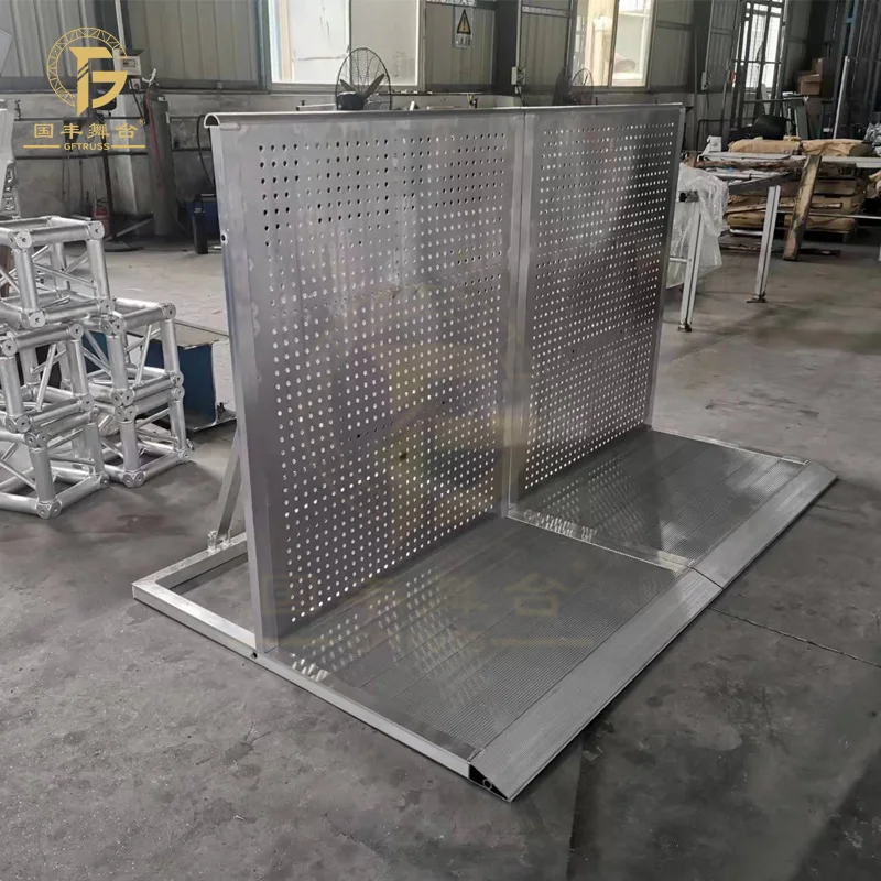 Aluminum Corner Barrier Aluminium Retractable Barricade Fence for Festival