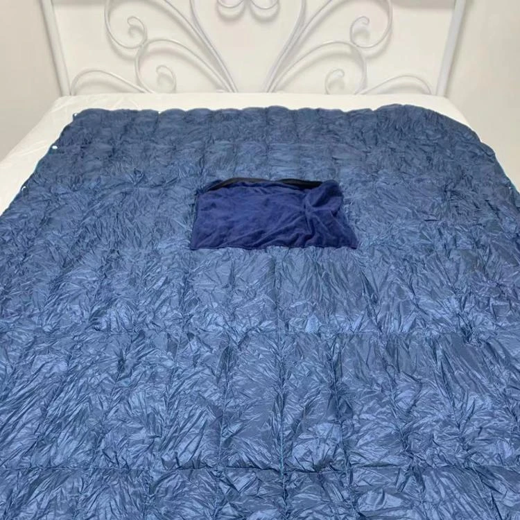 High Quality Soft Comfy Warm Wearable Oversized Camping Sherpa Throw Down Blanket Outdoor Blanket