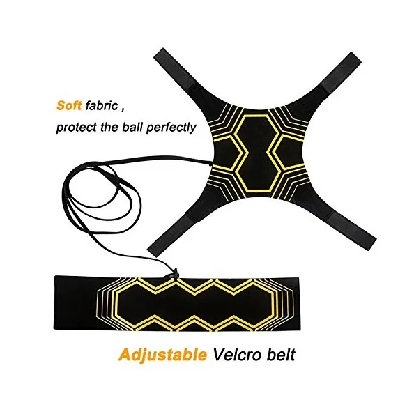 Тренировочные принадлежности для тренировок по футболу, тренировочное оборудование для детей и взрослых с регулируемым ремнем