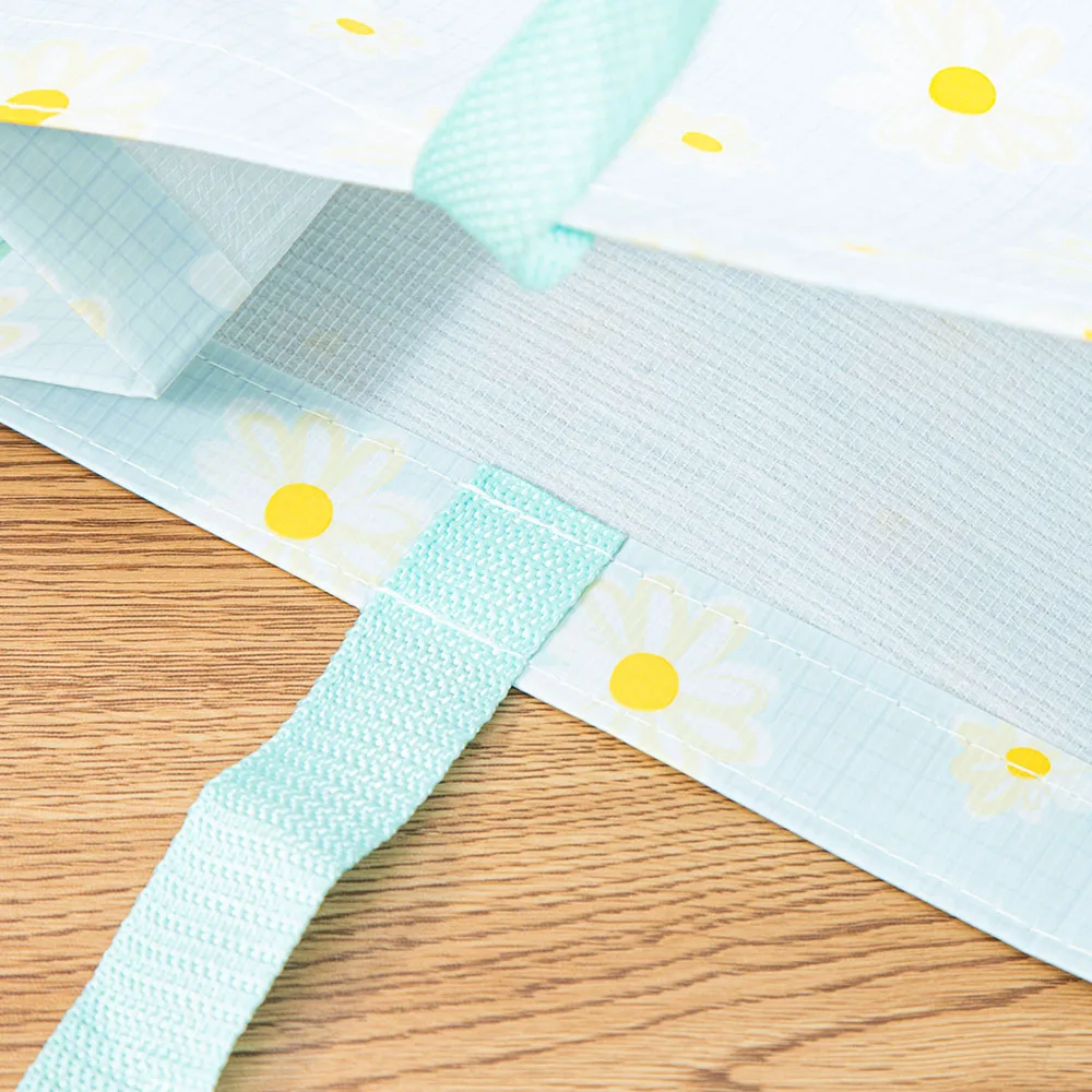 Heat Sealed Customised Printed Tnt Rpet Non Woven Fabric Cloth Multi Color Carry Ultrasonic Shopping Non-woven Bags