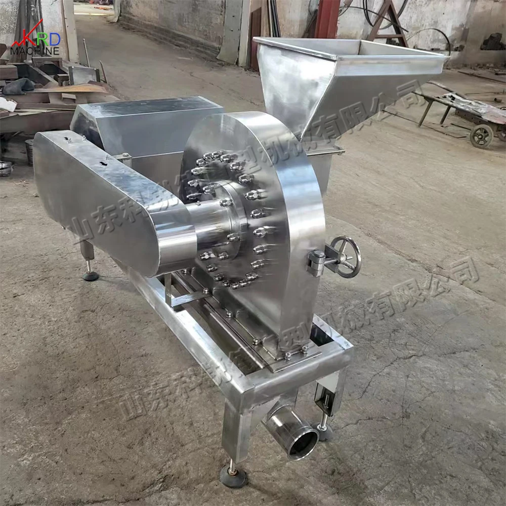 Toothed Disc Stainless Steel Grinder Commercial Vertical Pepper Smasher Flavouring Leaves and Fruits