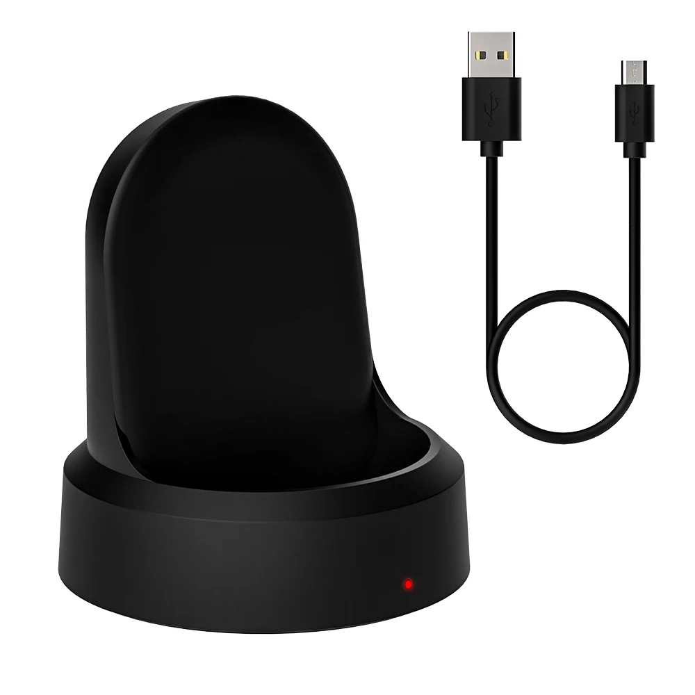 SIKAI Беспроводное зарядное устройство USB Магнитная зарядная док-станция с индикатором для Samsung Gear S3 Классическая подставка