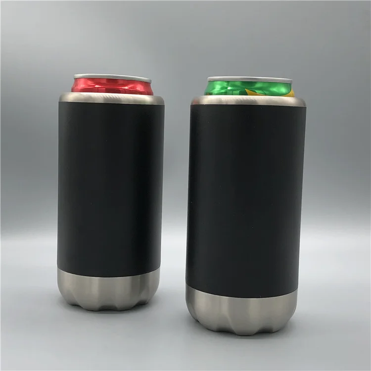 Экологически чистый, изготовленный на заказ, из нержавеющей стали, тонкий холодильник, вакуумный держатель для напитков