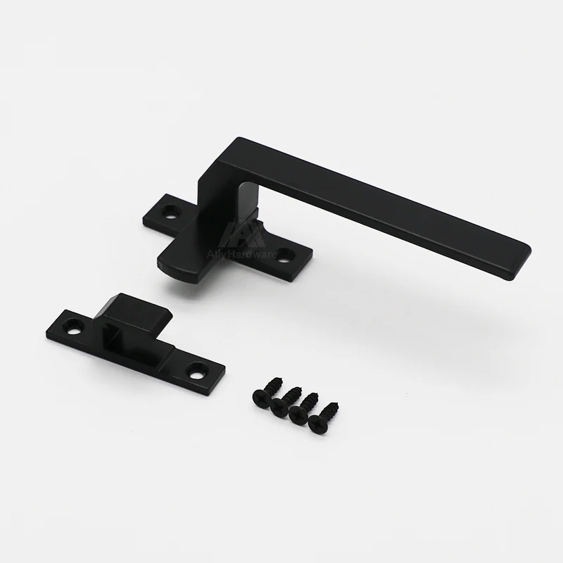 High quality PVC casement window aluminum alloy handle