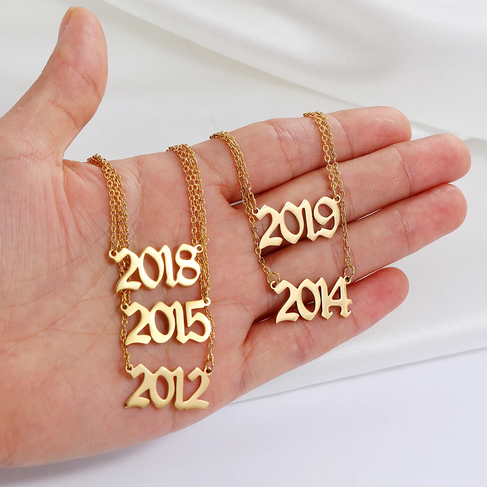  Женская мода 1990-2019 год рождения лодыжки ног браслет ювелирные изделия из нержавеющей стали цвета розового золота нестандартного номера анклет (браслет на ногу