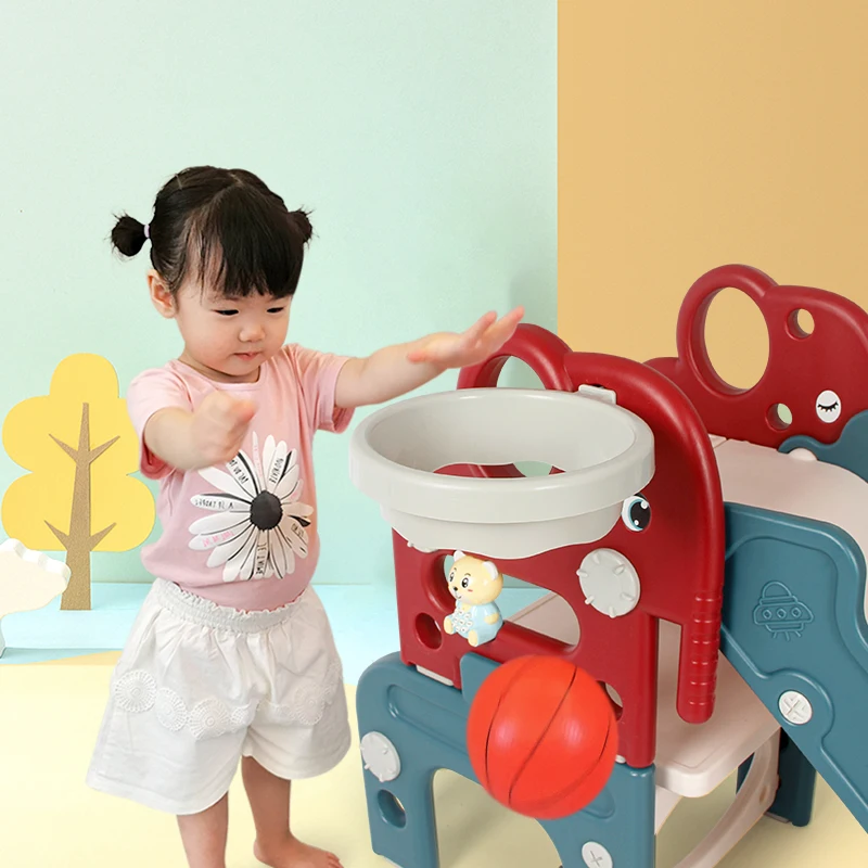 Plastic Slides for Kids Indoor Baby Play Set Slide Plastic Indoor Kids Cheap Kids Playground Slide Toddler Toy for Home