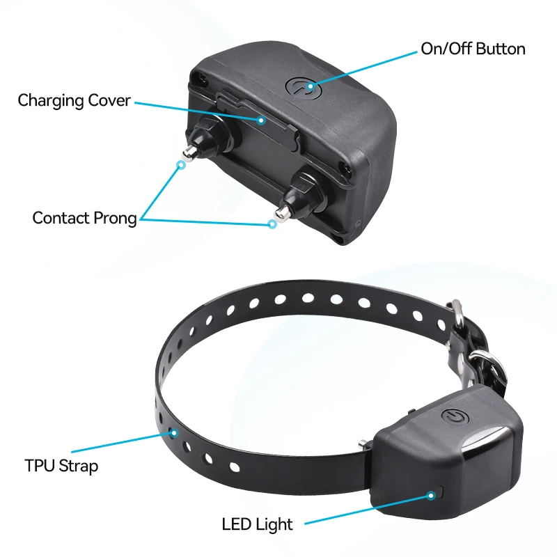 New Pet containment system easy operated rechargeable Waterproof underground electronic dog fence system with small dog collar