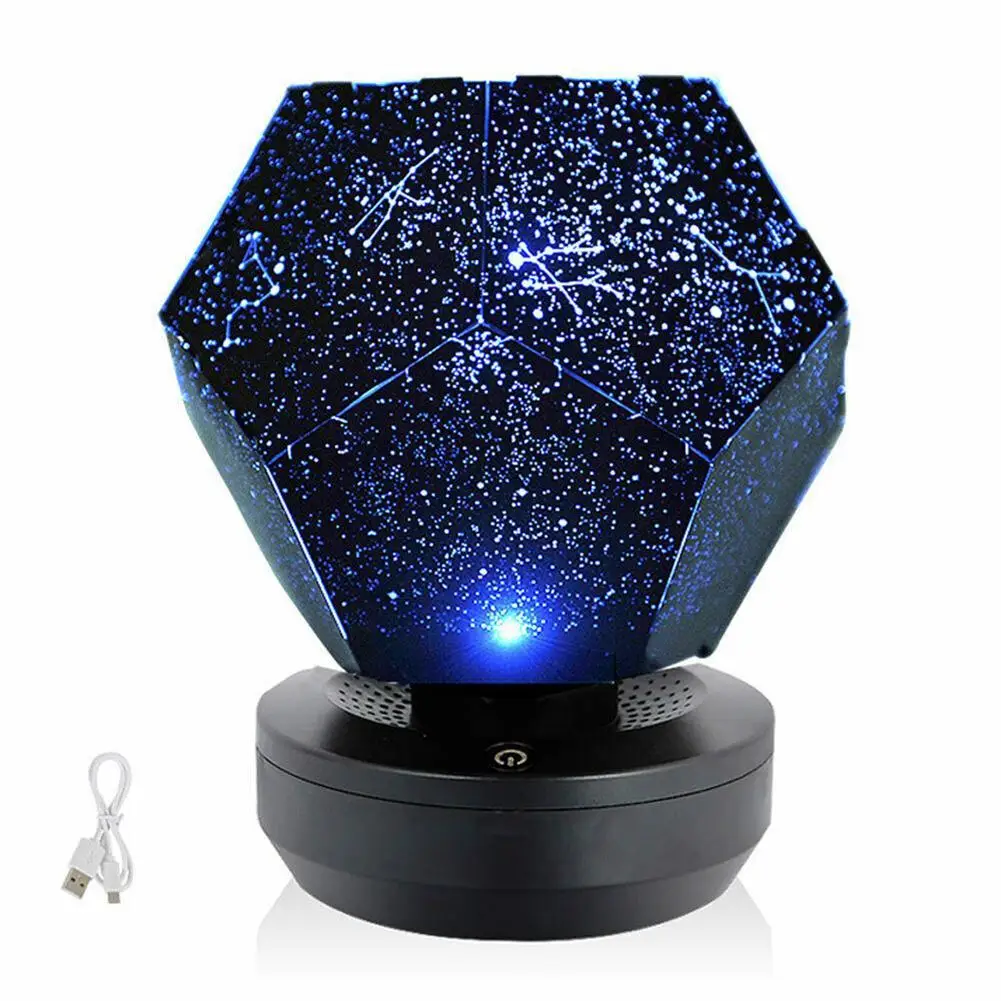 Starry Sky Night Light USB  Celestial Star Lamp Cosmos Decor Projector Romantic Sky
