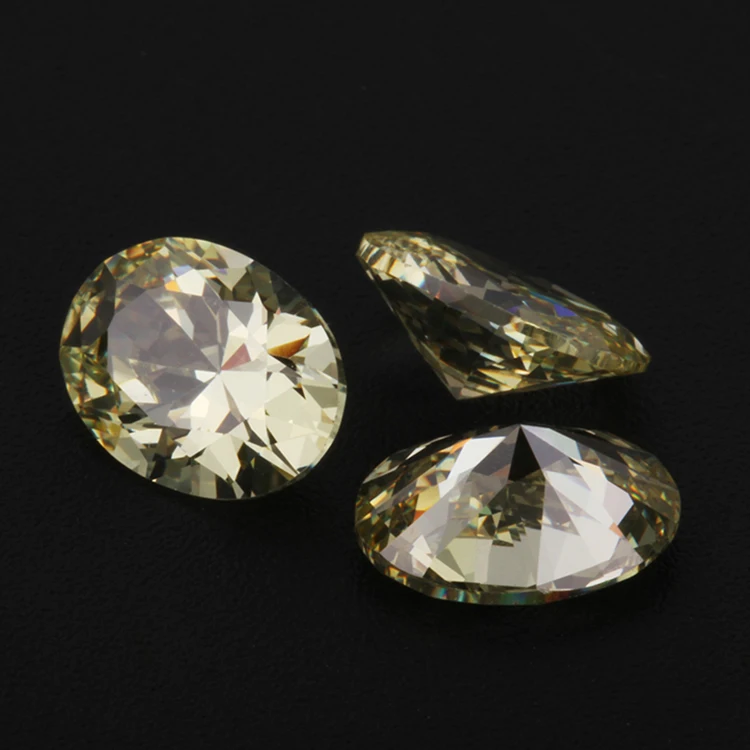 Hot Selling 4x3mm-14x10mm Pink CZ Stone Oval Shape Cubic Zirconia