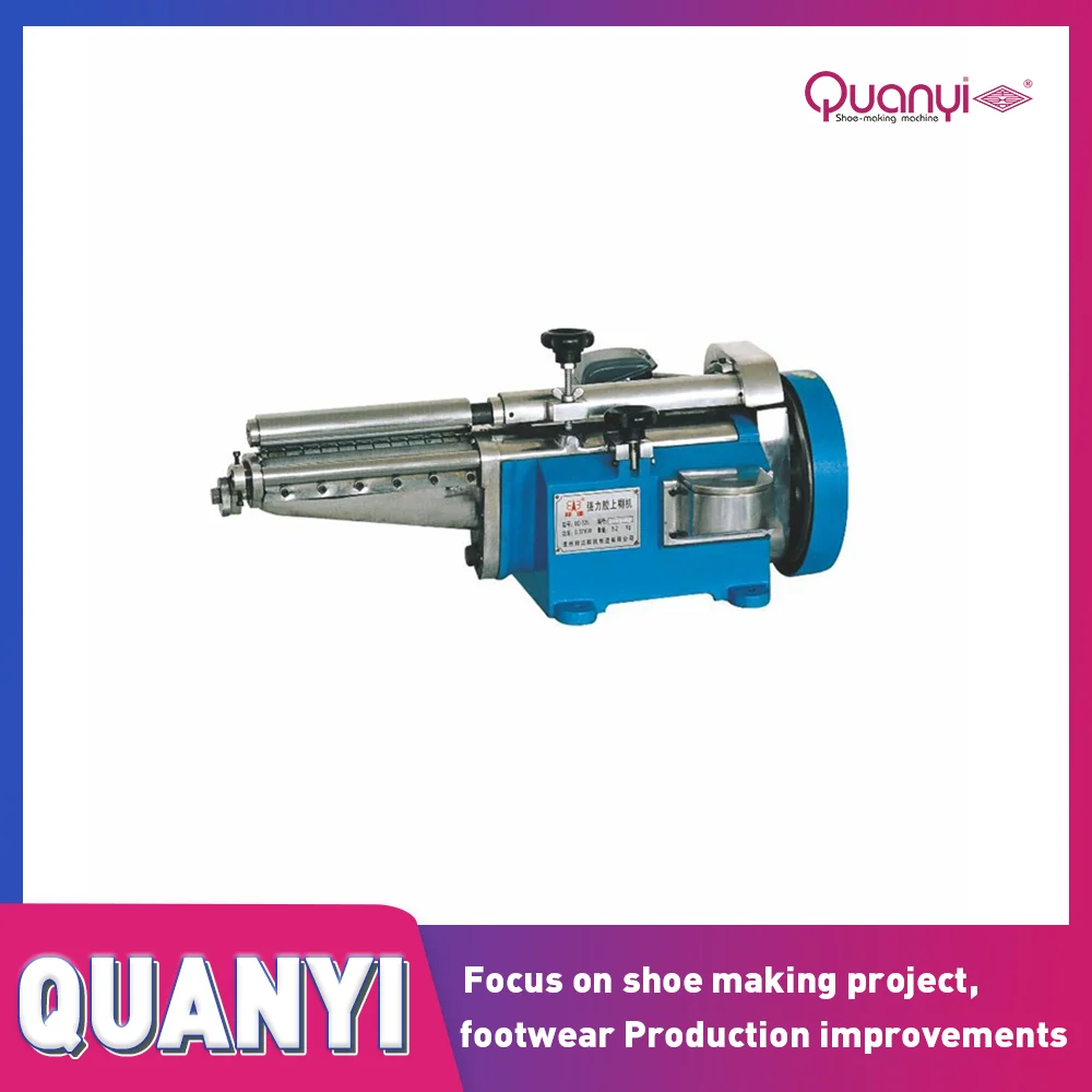 Shoes Leather Cement Gluing Machine