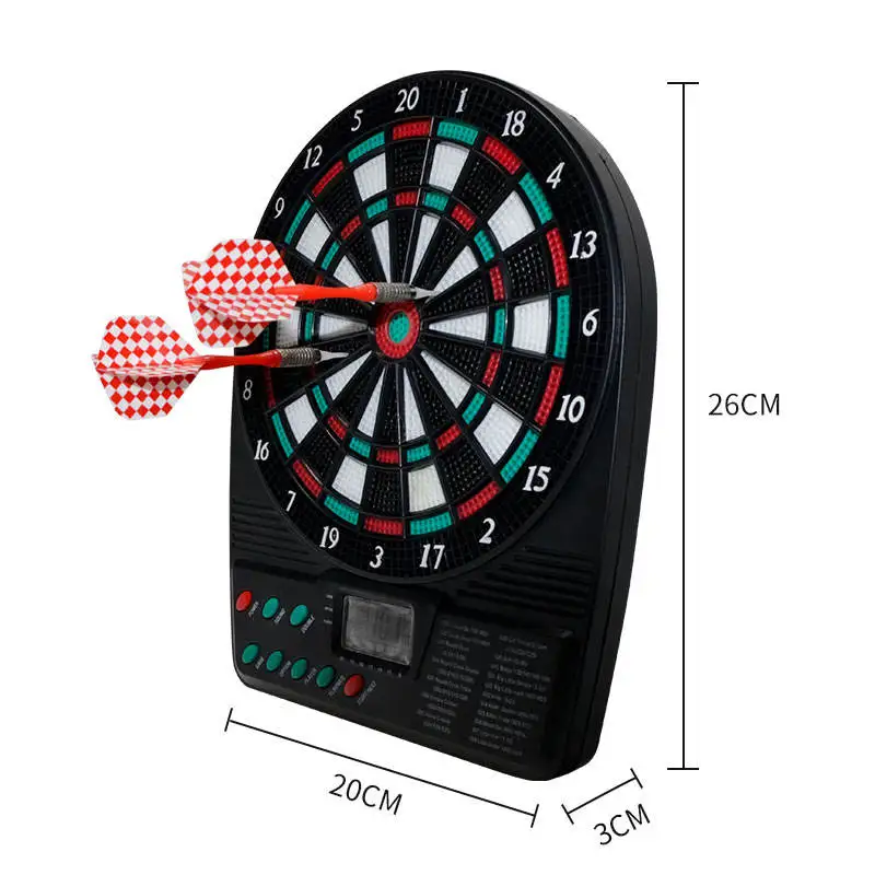 Portable Exquisite Gift Box Package Darts Game Electronic Scoreboard for Family Company School Team Playing Digital Dartboard