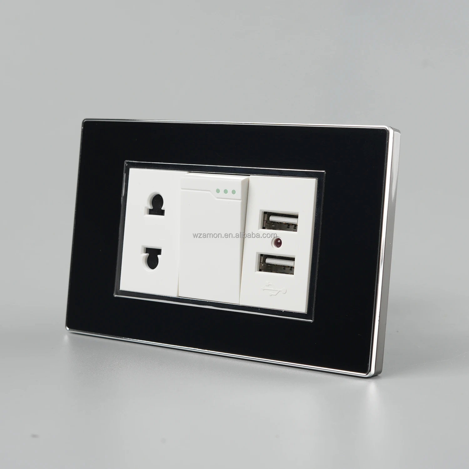 3 Gang Flat Pin Socket Cooker Control Switched Socket House Brand Smart Wall Switches And Socket