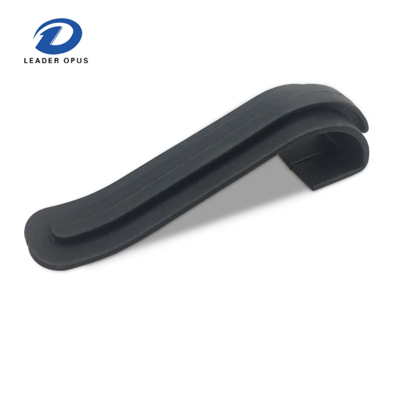 Custom molding black electric conductive rubber gasket conductive silicone rubber electrode for sale