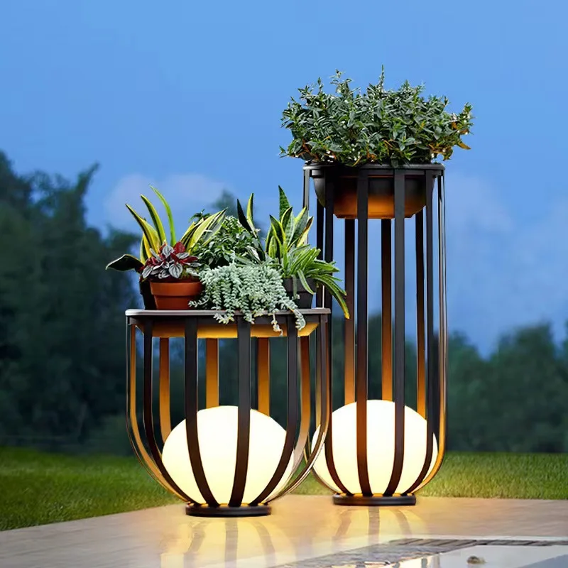 high quality outdoor ip65 Home courtyard villa decoration terrace garden leisure area layout lawn lights