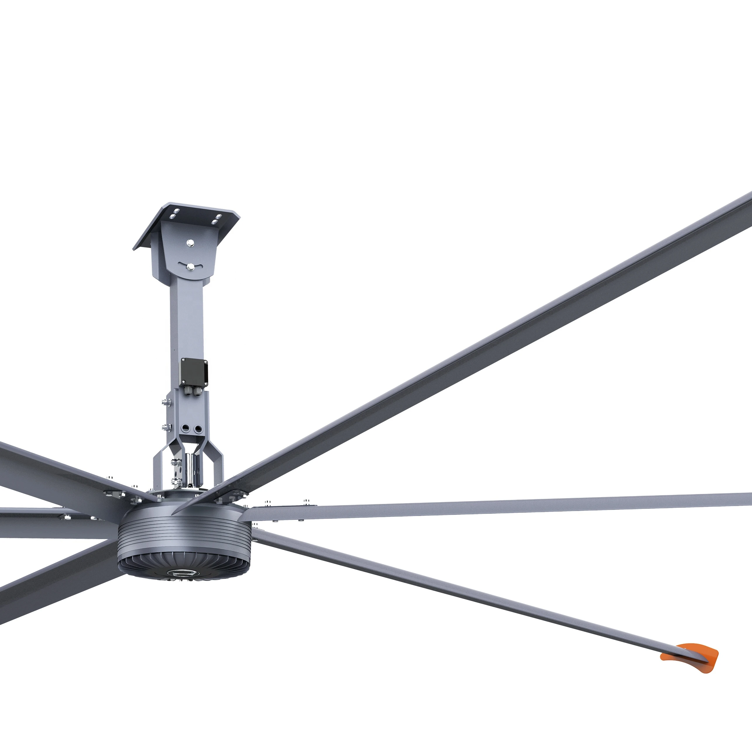 7.3m factory price industrial large ceiling fans with PMSM motors