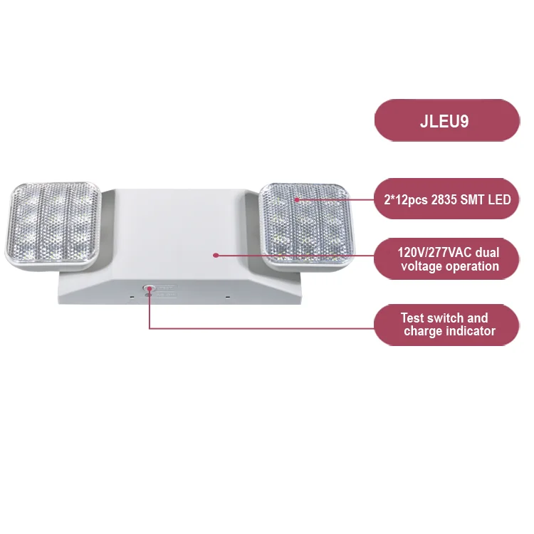 Made by FEITUO UL Listed JLEU9L Chinese manufacturer new style rechargeable battery led emergency light