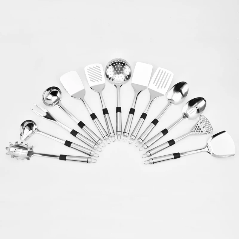 
Good grip kitchen stainless steel cooking turners 