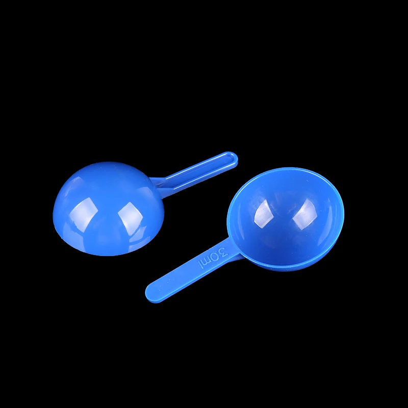 
Factory price 10ml/30ml plastic coffee powder spoon blue small powder spoon 