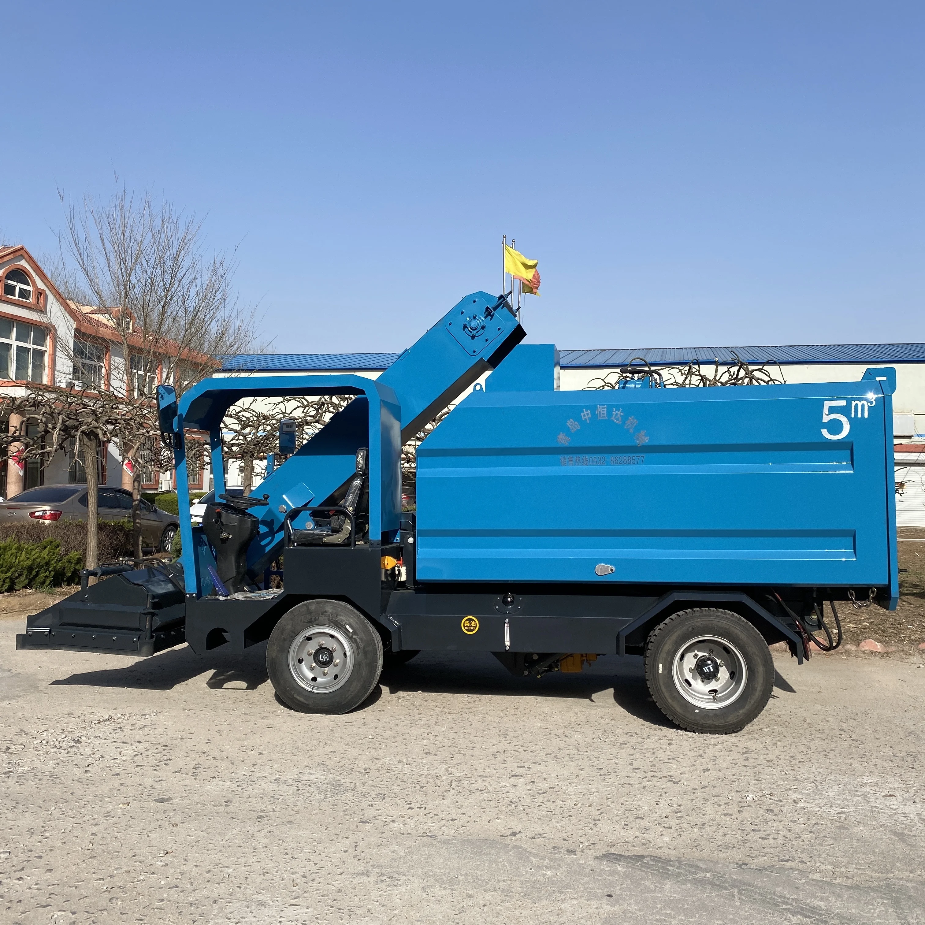 High Productivity Dairy Farm Cow Dung Collector Cleaning Vehicle Core Motor Component for Manufacturing Plant