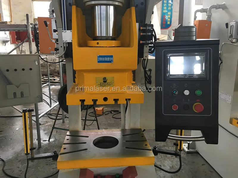 c frame hydraulic press used in aluminum cooling fin reshaping with ce/iso