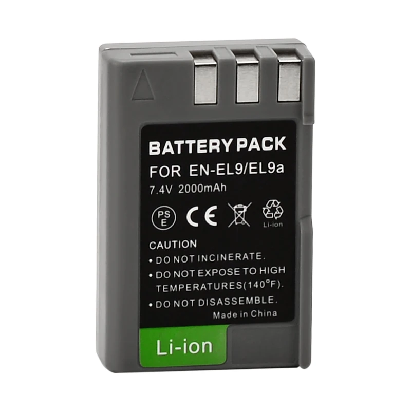 In stock EN EL3E EN EL3A EN EL9/EL9A EN EL14/EL14A EN EL15 EN EL25 Rechargeable digital camera battery